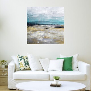 Foto 3 | Cuadro Decorativo - Playa Iii - Clara Summer - Arte Paisaje - Impresión En Lienzo - Fine Art Tj