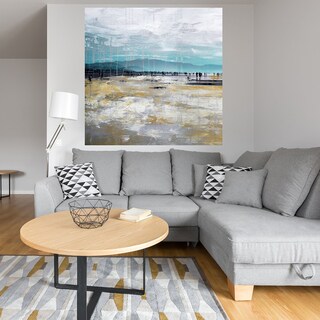 Foto 4 | Cuadro Decorativo - Playa Iii - Clara Summer - Arte Paisaje - Impresión En Lienzo - Fine Art Tj