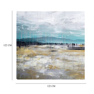 Foto 6 | Cuadro Decorativo - Playa Iii - Clara Summer - Arte Paisaje - Impresión En Lienzo - Fine Art Tj
