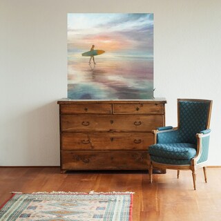 Foto 2 | Cuadro Decorativo - Surf - Danhui Nai - Arte Paisaje - Impresión En Lienzo - Fine Art Tj