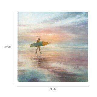 Foto 6 | Cuadro Decorativo - Surf - Danhui Nai - Arte Paisaje - Impresión En Lienzo - Fine Art Tj