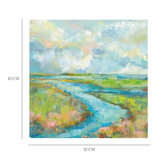 Foto 6 | Cuadro Decorativo - Pantano - Jeanette Vertentes - Arte Paisaje - Impresión En Lienzo - Fine Art Tj