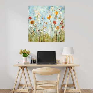 Foto 2 | Cuadro Decorativo - Reventar - Jill Martin - Arte Floral - Impresión En Lienzo - Fine Art Tj
