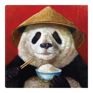 Foto 1 | Cuadro Decorativo - Panda - Lucia Heffernan - Arte Animales - Impresión En Lienzo - Fine Art Tj