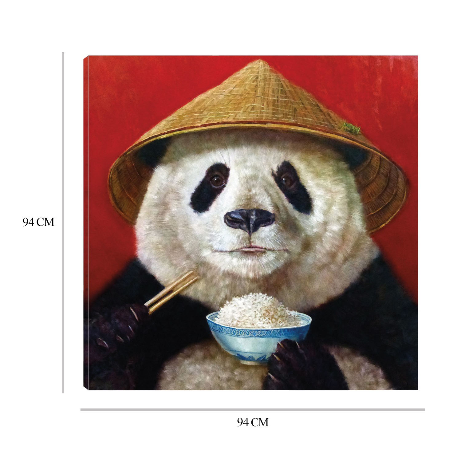 Foto 6 | Cuadro Decorativo - Panda - Lucia Heffernan  - Arte Animales - Impresión En Lienzo - Fine Art Tj