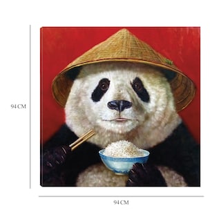 Foto 6 | Cuadro Decorativo - Panda - Lucia Heffernan - Arte Animales - Impresión En Lienzo - Fine Art Tj