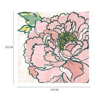Foto 6 | Cuadro Decorativo - Peaonias Camiles Rosa - Sue Schlabach - Arte Floral - Impresión En Lienzo - Fine Art Tj