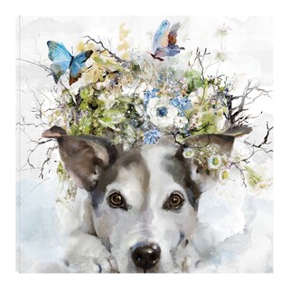 Foto 1 | Cuadro Decorativo Fine Art Tj Sabuesos de la Tierra I Studio Arts Arte Animales Impresión en Lienzo