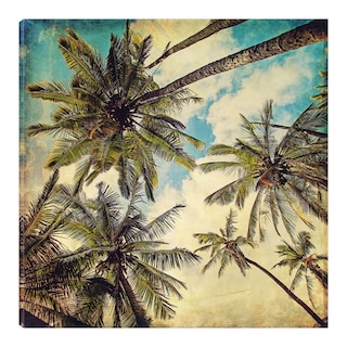 Foto 1 | Cuadro Decorativo Fine Art Tj Palmas de Islas Kauai Melanie Alexandra Price Arte Costa Impresión en Lienzo