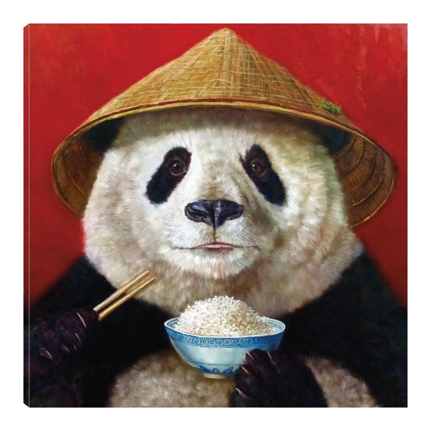 Foto 1 | Cuadro Decorativo - Panda - Lucia Heffernan  - Arte Animales - Impresión En Lienzo - Fine Art Tj