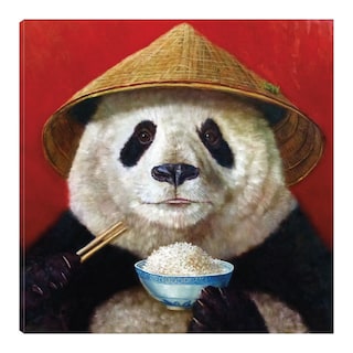 Foto 1 | Cuadro Decorativo - Panda - Lucia Heffernan - Arte Animales - Impresión En Lienzo - Fine Art Tj