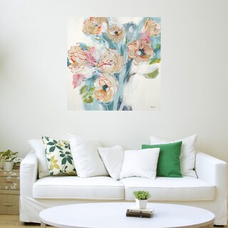 Foto 3 | Cuadro Decorativo Fine Art Tj Selecciones de Rojos Jill Martin Arte Floral Impresión en Lienzo