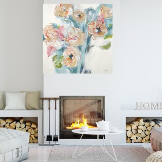 Foto 4 | Cuadro Decorativo Fine Art Tj Selecciones de Rojos Jill Martin Arte Floral Impresión en Lienzo
