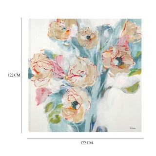 Foto 6 | Cuadro Decorativo Fine Art Tj Selecciones de Rojos Jill Martin Arte Floral Impresión en Lienzo