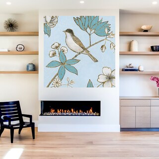 Foto 5 | Cuadro Decorativo - Silueta Dorada I - Erin Lange - Arte Floral - Impresión En Lienzo - Fine Art Tj
