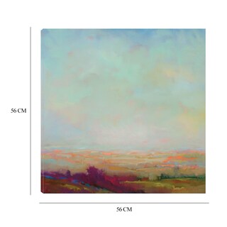 Foto 6 | Cuadro Decorativo Fine Art Tj Se Vuelve Rojo William Mccarthy Arte Paisaje Impresión en Lienzo