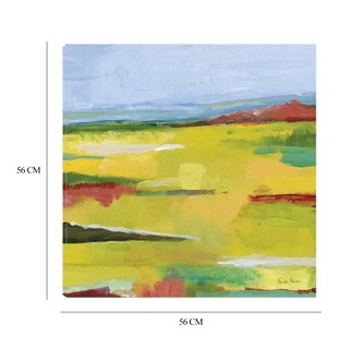 Foto 6 | Cuadro Decorativo Fine Art Tj Paisaje Abstracto Farida Zaman Arte Paisaje Impresión en Lienzo