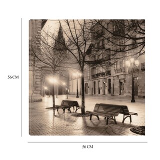 Foto 6 | Cuadro Decorativo - Plaza De Porlier, Oviedo - Alan Blaustein - Arte Ciudades - Impresión En Lienzo - Fine Art Tj