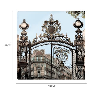 Foto 6 | Cuadro Decorativo - Puertas De París #2 - Alan Blaustein - Arte Ciudades - Impresión En Lienzo - Fine Art Tj
