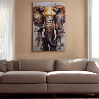 Foto 2 | Cuadro Fotografía Artística Elefante Ilios Innova