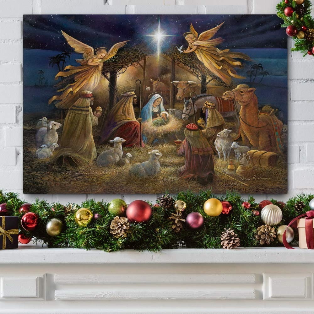Foto 4 pulgar | Galería De Arte Mural, Belén De Cristo, 32 X 48 Cm - Venta Internacional.