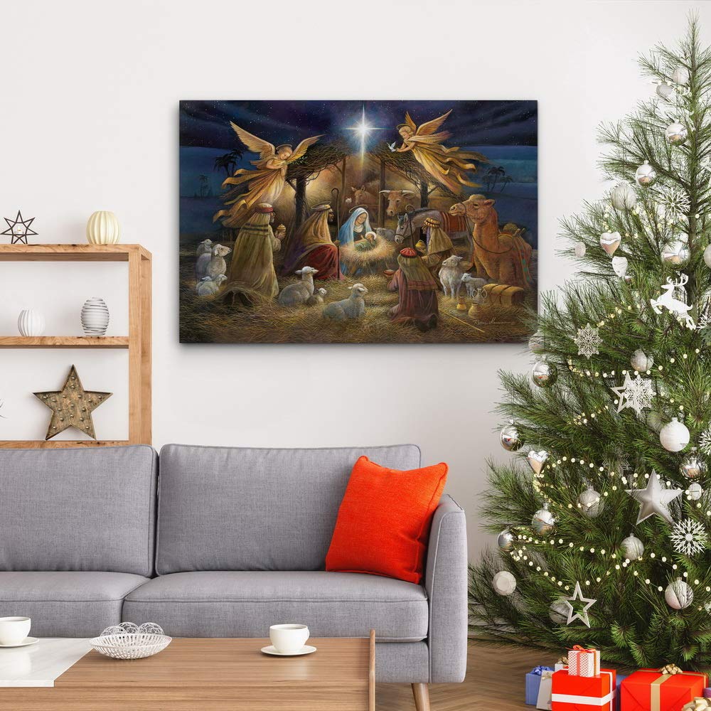 Foto 6 pulgar | Galería De Arte Mural, Belén De Cristo, 32 X 48 Cm - Venta Internacional.