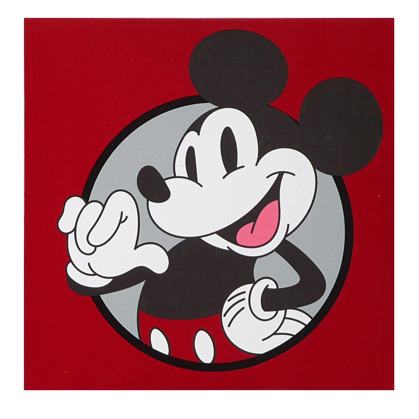 Foto 4 pulgar | Set De Arte En Lienzo Para Pared Idea Nuova Disney Mickey Mouse Retro - Venta Internacional.