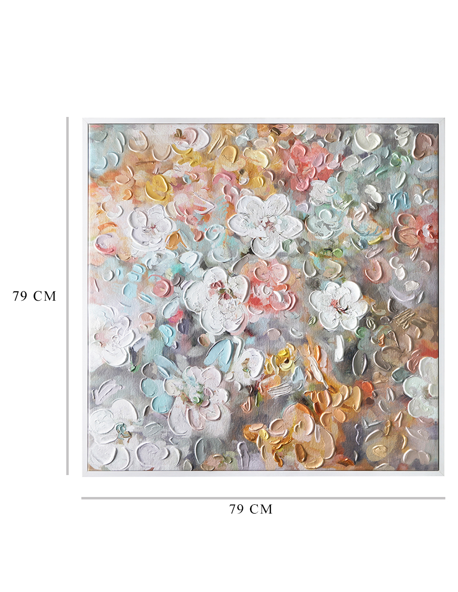 Foto 5 | Cuadro Decorativo Fine Art Tj ArtFX - Me Encanta el Jardín de Studio Arts 79 x 79 cm