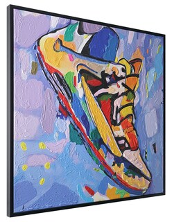 Foto 1 | Cuadro Artfx Zapatillas Altas Pop de Stephen Chambers