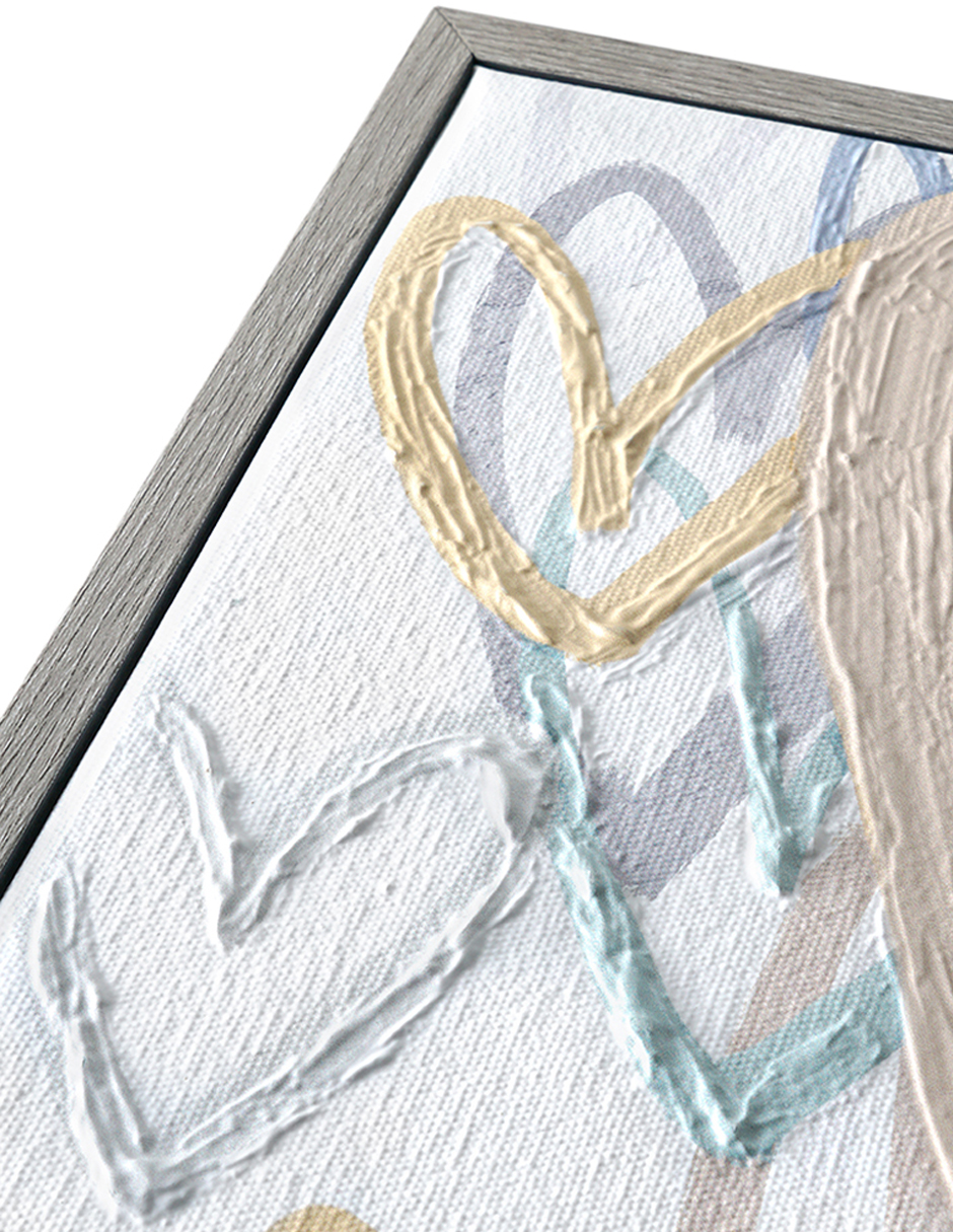 Foto 4 | Cuadro Decorativo Fine Art Tj Artfx - De Corazón A Corazón De Studio Arts