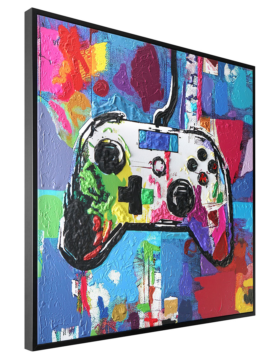 Foto 1 | Cuadro Artfx Controlador de Videojuego Pop de Stephen Chambers