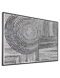 Foto 1 | Cuadro Decorativo Fine Art Tj ArtFX - Puntos Agrupados B de Natasha Marie* 104 x 79 cm