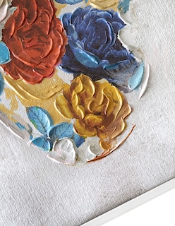 Foto 4 | Cuadro Decorativo Fine Art Tj ArtFX - Papillon Flores I de Studio Arts 79 x 79 cm