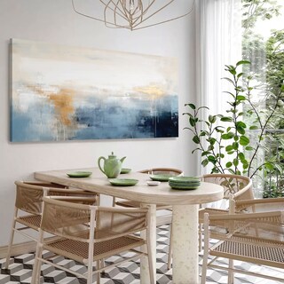 Foto 1 | Cuadro Decorativo Moderno Canvas De Algodón Abstracto Hd No Sintetico Tintas Ecológicas Listo Para Colgar Opcion Marco