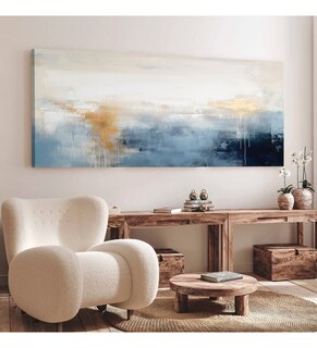 Foto 2 | Cuadro Decorativo Moderno Canvas De Algodón Abstracto Hd No Sintetico Tintas Ecológicas Listo Para Colgar Opcion Marco