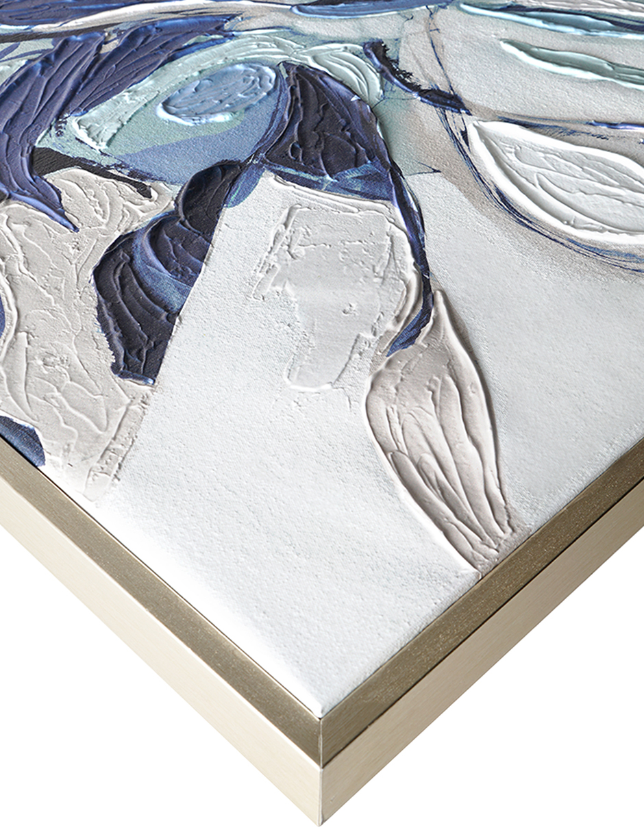 Foto 3 | Cuadro Decorativo Fine Art Tj  Artfx - Floral Abstracto De Sarah Stockstill