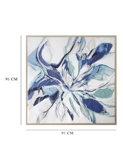 Foto 4 | Cuadro Decorativo Fine Art Tj Artfx - Floral Abstracto De Sarah Stockstill