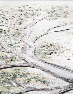 Foto 4 | Cuadro Artfx Árbol de Flor de Campo Ashvin Harrison Art