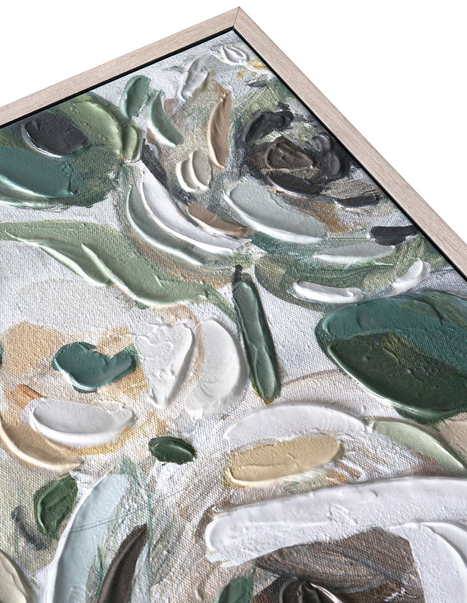 Foto 2 | Cuadro Decorativo Fine Art Tj Artfx - Profundidad Floral De Carol Robinson