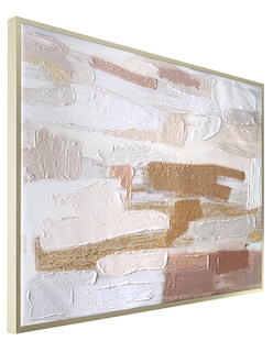 Foto 1 | Cuadro Decorativo Fine Art Tj ArtFX - Cuarzo Dorado II de Susan Jill 104 x 79 cm