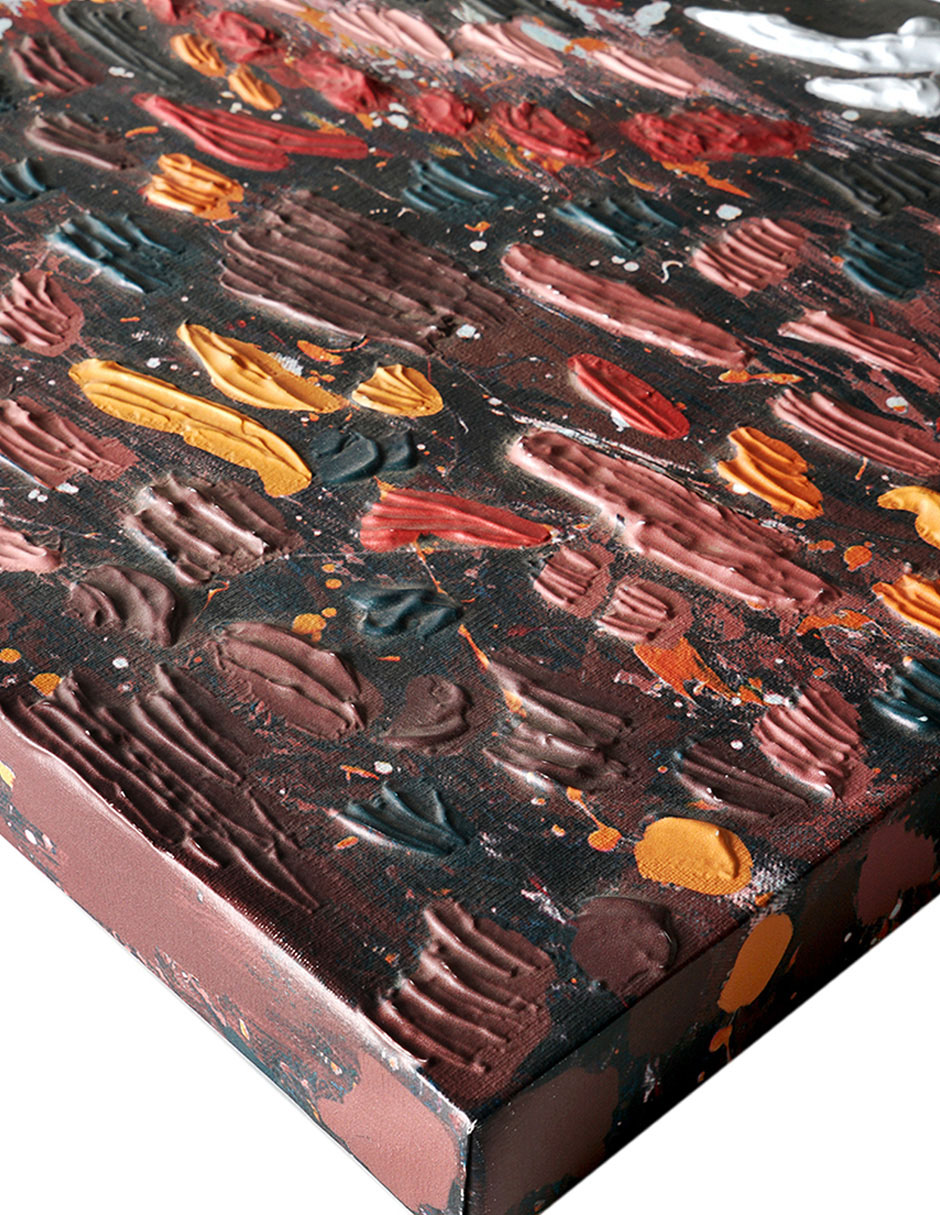 Foto 2 | Cuadro Artfx Bisonte Colorido de Jenn Seeley