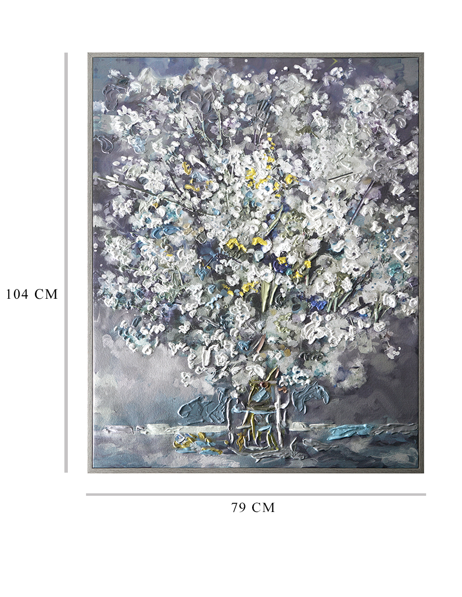 Foto 6 pulgar | Cuadro Decorativo Fine Art Tj ArtFX - Ramo de Flores Silvestres I de Studio Arts 79 x 104 cm