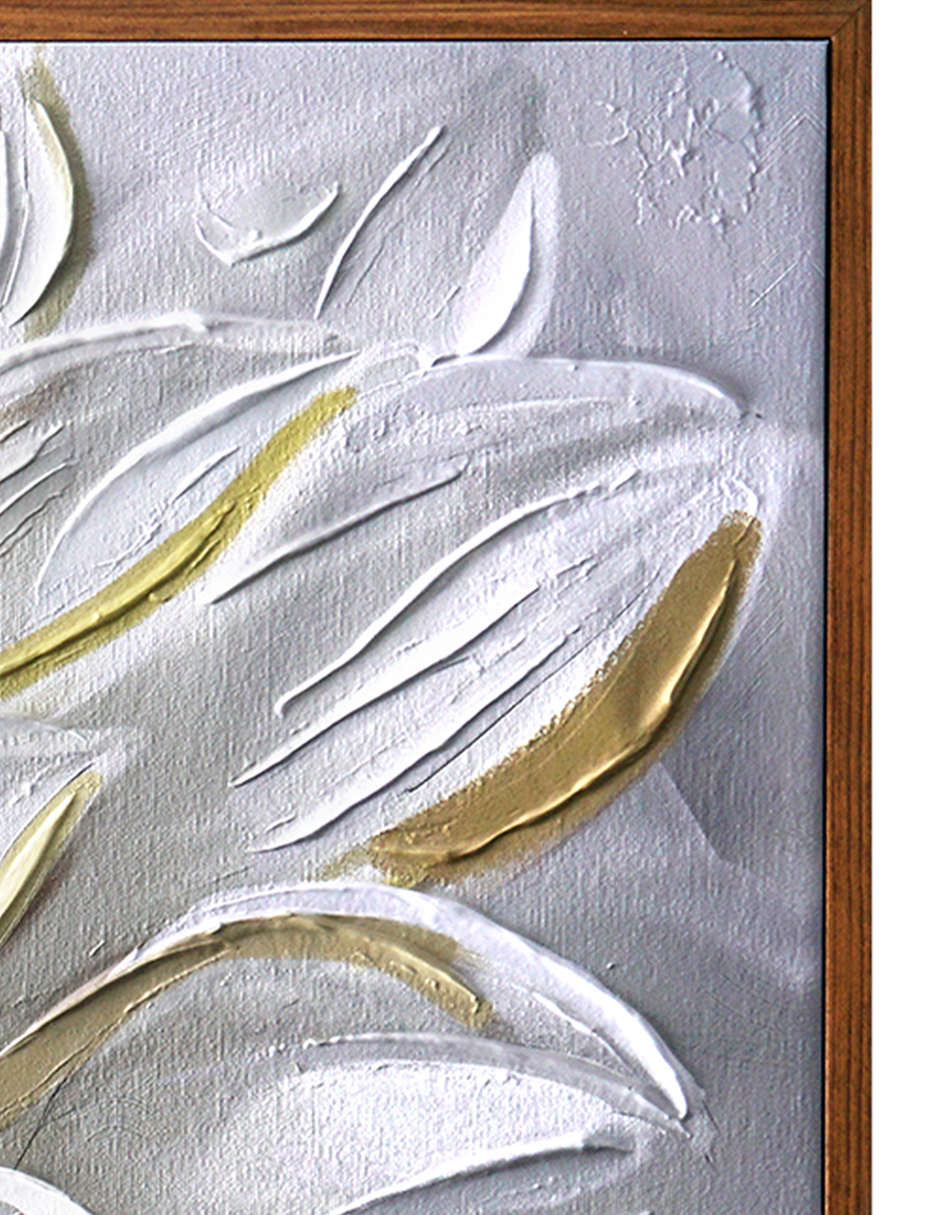 Foto 2 | Cuadro Decorativo Fine Art Tj ArtFX - Oro Besado por el Sol de Studio Arts 104 x 79 cm