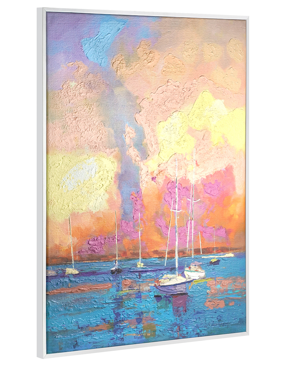 Foto 1 | Cuadro Artfx Atardecer en la Bahía de Kasia Bruniany