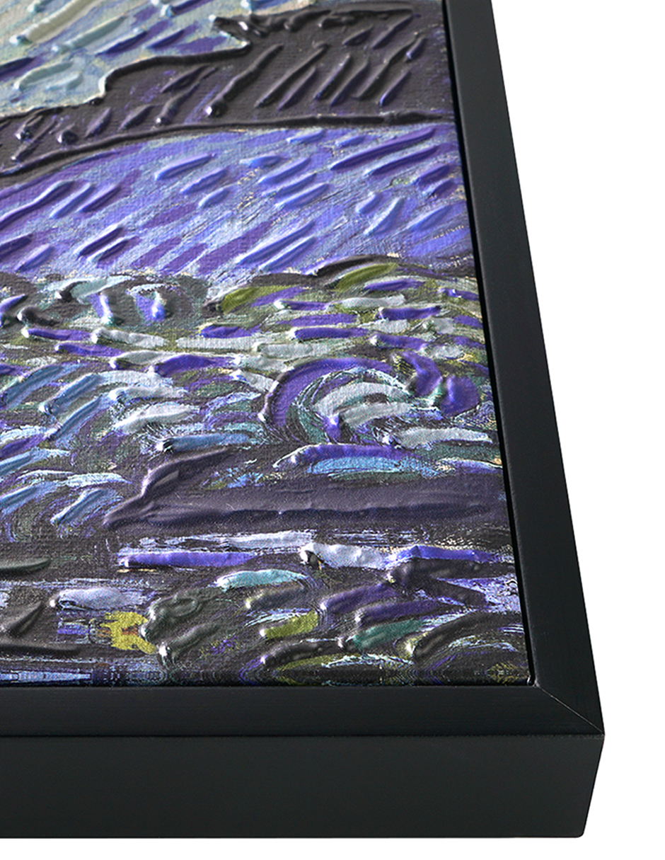 Foto 4 pulgar | Cuadro Decorativo Fine Art Tj  Artfx - Noche Estrellada De Vincent Van Gogh