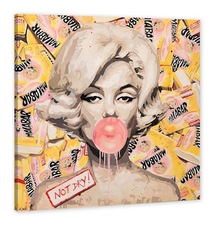 Foto 1 | Cuadro Decorativo Alec Monopoly Marilyn Monroe, Sala Recamar