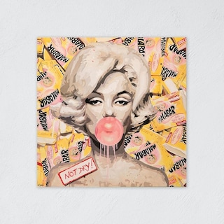 Foto 5 | Cuadro Decorativo Alec Monopoly Marilyn Monroe, Sala Recamar