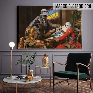 Foto 2 | Cuadro Arte Clásico Moderno Criss Bellini Canvas Exg 140x90