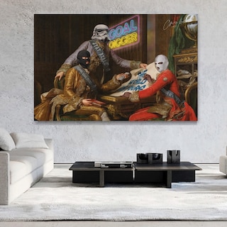 Foto 4 | Cuadro Arte Clásico Moderno Criss Bellini Canvas Exg 140x90