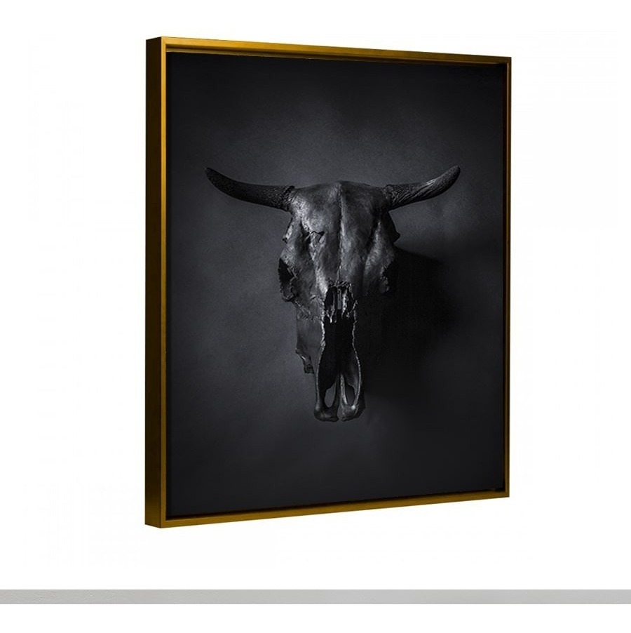Foto 5 pulgar | Cuadro Minimalista Craneo Animal Decoración Minimalista Hd